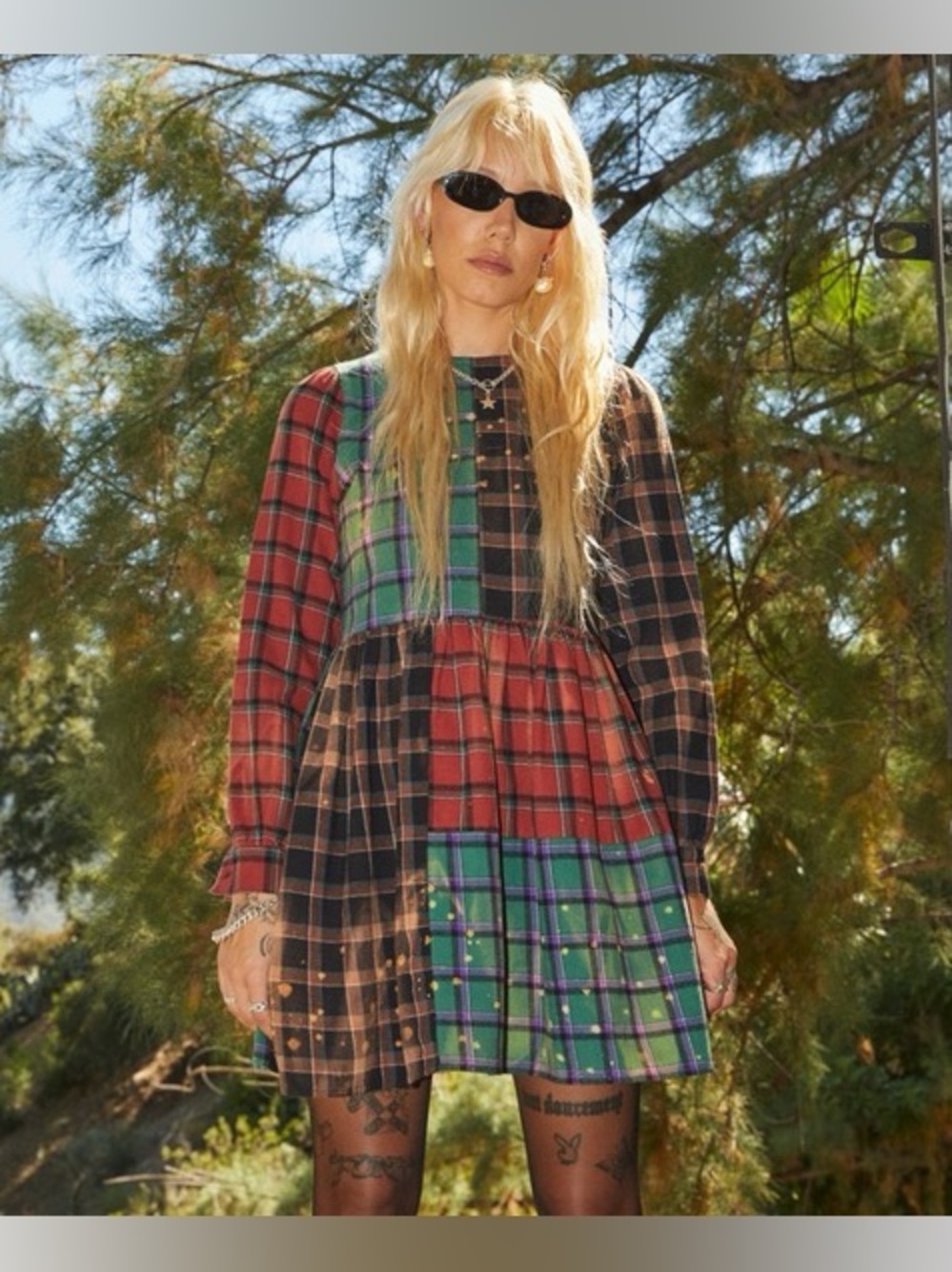 Teddy Fresh Patchwork Dress